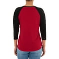 thumbnail image 4 of Holiday Time Women's Christmas Raglan, 4 of 5
