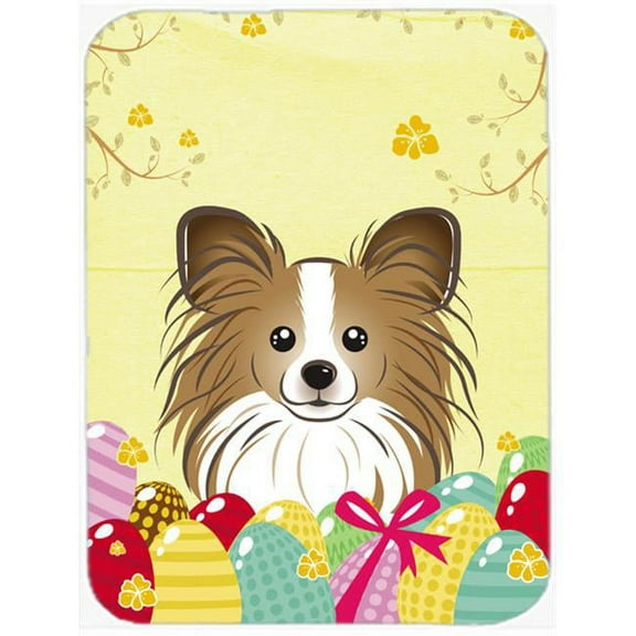 Papillon Easter Egg Hunt Mouse Pad, Hot Pad or Trivet