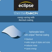 Eclipse Dane Absolute Zero 100% Blackout Grommet 52 x 84 Curtain Panel in Blue River