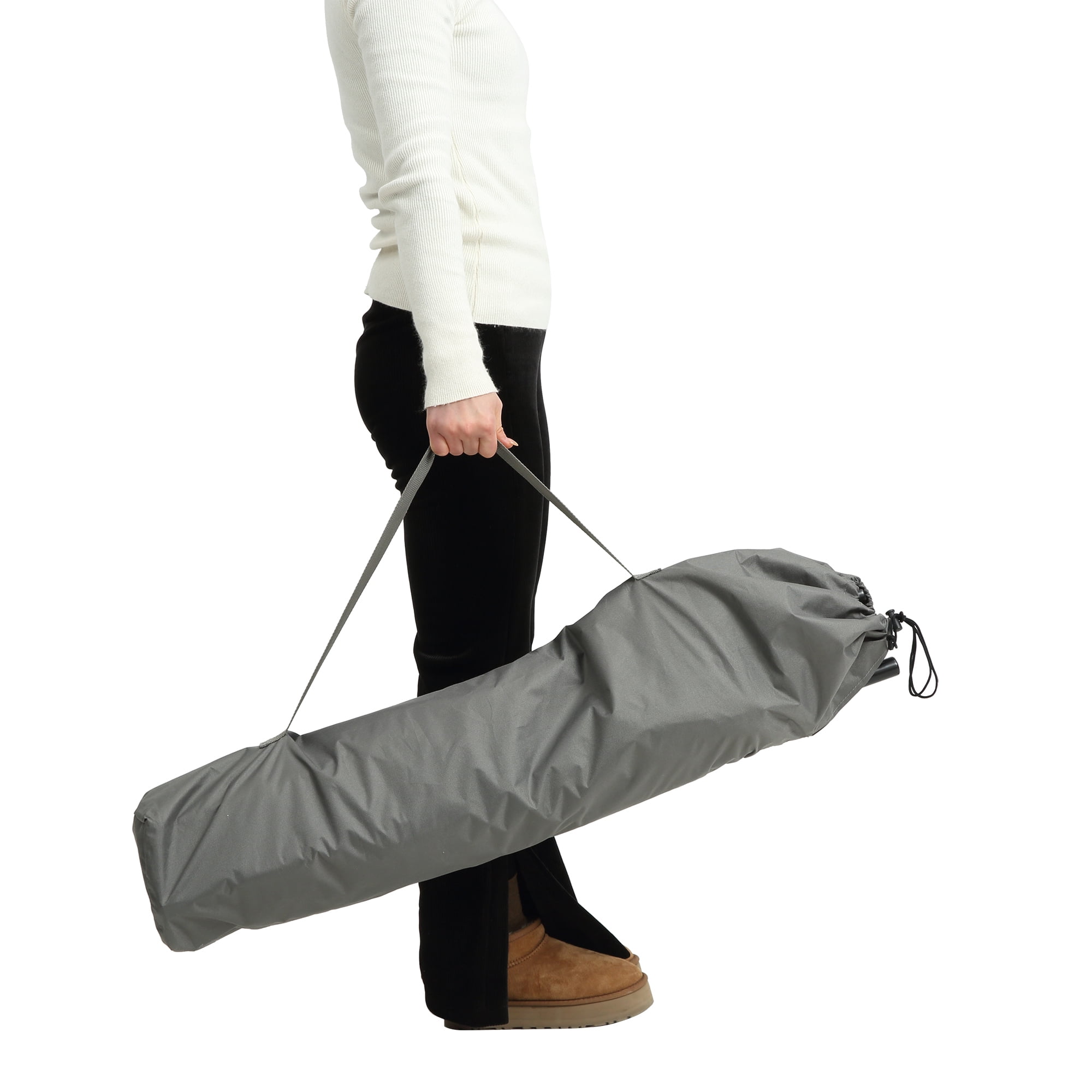 Leumius 2 Pack Hammock Camping Chair,Oversized Folding Camping Chair with Pillow Cup Holder, Recliner with Carry Bag for Outdoor Travel Lawn Backyard,Gray