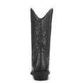 thumbnail image 3 of Pennysue Women's Cowboy Boots All Black Mid-Calf Pointed Toe Cowgirl Western Boots for Dancing Wedding Traveling Daily Outfits 10M, 3 of 6
