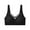 17-Black, variant on YWDJ Sleep Bras for Women Plus Size Back Closures Comfortable Bras No Underwire Bras Wide Strap Full Coverage Push up Wrap Sleep Bras Padded Plus Size Comfortable Bras Comfy Bras Gray L