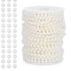 thumbnail image 1 of 1 rollo de guirnalda de perlas artificiales, cadena de perlas decorativa, guirnalda de cuentas, rollo de adorno de cuentas, decoración de boda, 24 m, 1 of 7