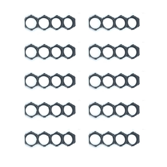 10Pieces 21700 Battery Bracket 21700 Battery Stand for Secure Stackings and Reliable Performances in Various Conditions