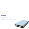 thumbnail image 6 of Flash Furniture Capri Comfortable Sleep Twin 10 Inch CertiPUR-US Certified Foam Pocket Spring Mattress & 2 inch Gel Memory Foam Topper Bundle, 6 of 15