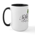 thumbnail image 2 of CafePress - Wild Irish Rose Large Mug - 15 oz Ceramic Large White Novelty Mug, 2 of 4