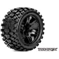 thumbnail image 2 of Roapex R/C R2003-B2 Rhythm 1/10 Stadium Truck Tire Black Wheel with 1/2 Offset 1, 2 of 2