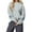 Dark Gray, variant on Women's Fashion Lightweight Long Sleeve Pullover with Pockets Preppy Graphic Hoodie with Bow Print for Casual Style,Gray,M