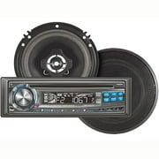 Dual CD Receiver w/ 6.5" Speaker Pair