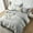 Grey, variant on YFLXDMLYYSC Soft Luxury Bed Comforter Set Queen, Boho Cationic Dyeing Breathable Fluffy Bed Sets For All Season
