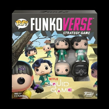Funkoverse: Squid Game 100 Strategy Game 4-Pack