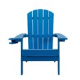 thumbnail image 3 of Tranquilo Depot Folding Light Blue Adirondack Chair, 3 of 12