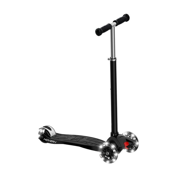 Hover-1 Sunbeam Kick Scooter with Multicolor Wheel Lights, 4.5” Front Wheels, Rear Foot Brake, and 110 Pound Weight Capacity