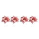 thumbnail image 1 of Billuyoard 2 piezas 25 cm Glitter Poinsettia flores artificiales fiesta Type2 NO2, 1 of 6
