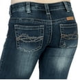 thumbnail image 2 of Cowgirl Tuff Western Denim Jeans Womens Dark Wash 33 X-Long JDARKW, 2 of 4