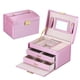 thumbnail image 2 of Caja de almacenamiento de joyas de moda de gran capacidad Caja de joyería de cuero PU Caja de almacenamiento de joyas de cuero europeo y americano, 2 of 6