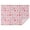 Pink Cow Milk, variant on Pink Cow Milk Strawberry Pattern Rectangle Tablecloth 60"x84",Waterproof Polyester Rectangle Table Cloth, Wipeable Spillproof Polyester Tablecloth for Dining, Camping, Indoor and Outdoor