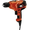 Black & Decker 5.2 Amp 3/8" Vsr Drill/dr