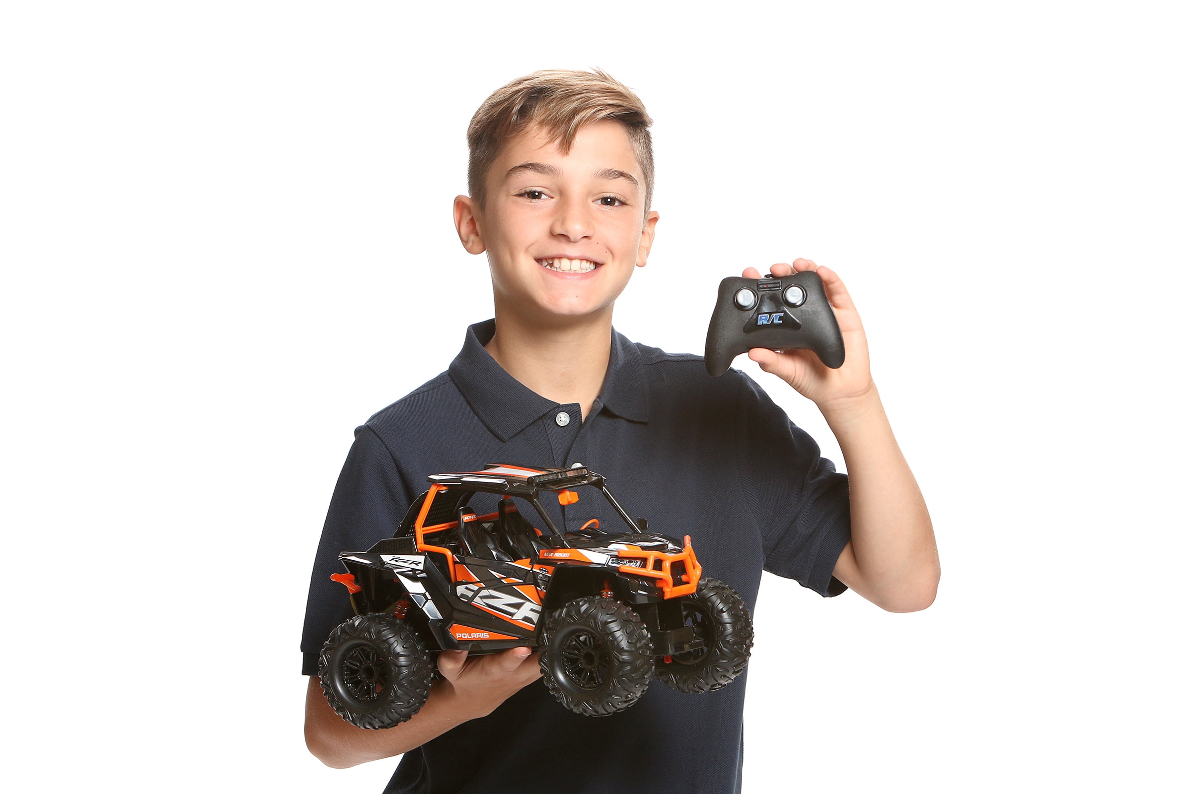 New Bright RC 1:14 Radio Control 2019 Polaris RZR - Orange