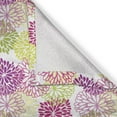 thumbnail image 4 of Ambesonne Floral Valance Pack of 2, Romance in Springtime, 54"X18", Magenta Violet Green, 4 of 5