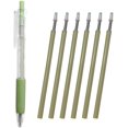 thumbnail image 1 of Gel Ink Pens Refillable & Retractable Gel Ink Pens 0.5mm Black Ink Gel Pen with 6 Ink Refills for Office School Students Adults, 1 of 8