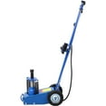 thumbnail image 2 of imerelez 22 Ton Hydraulic Floor Jack Air-Operated Axle Bottle Jack with (4) Extension Saddle Set Built-in Wheels, Blue, 2 of 8