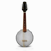 8-String Mandolin-Banjo Hybrid with White Jade Tuner Pegs & Rosewood Fretboard