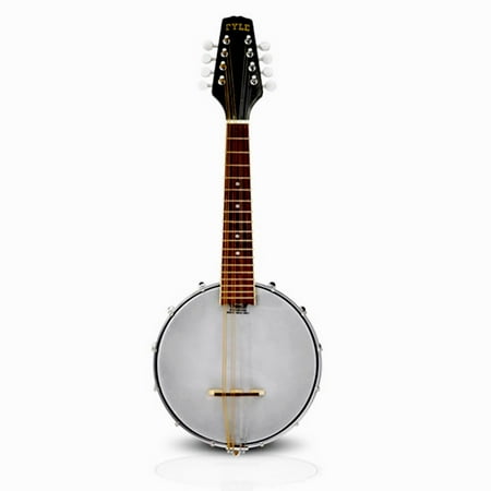 8-String Mandolin-Banjo Hybrid with White Jade Tuner Pegs & Rosewood Fretboard