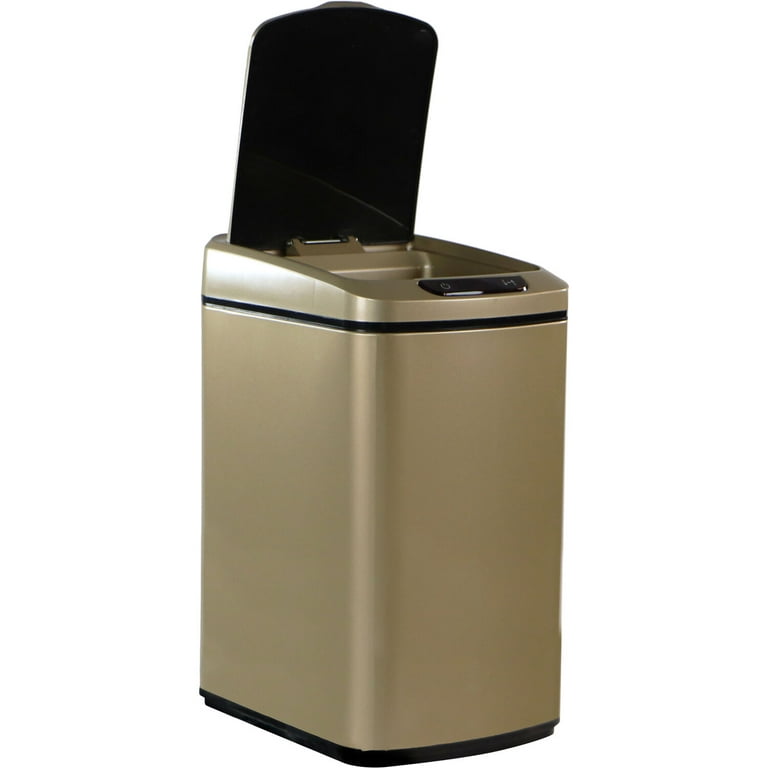 Hanover 9-Liter / 2.3-Gallon Trash Can with Sensor Lid