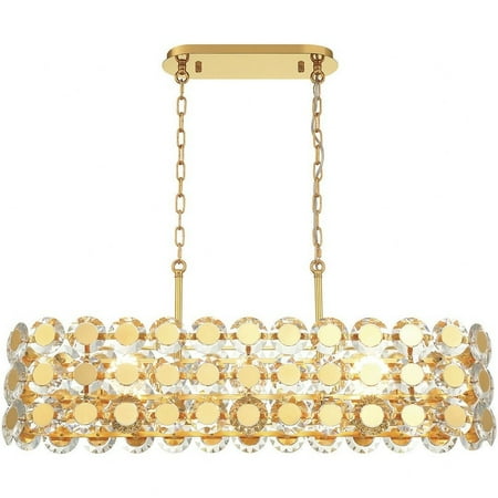 

Eurofase Lighting - Perrene - 8 Light Chandelier In Glam Style-16 Inches Tall