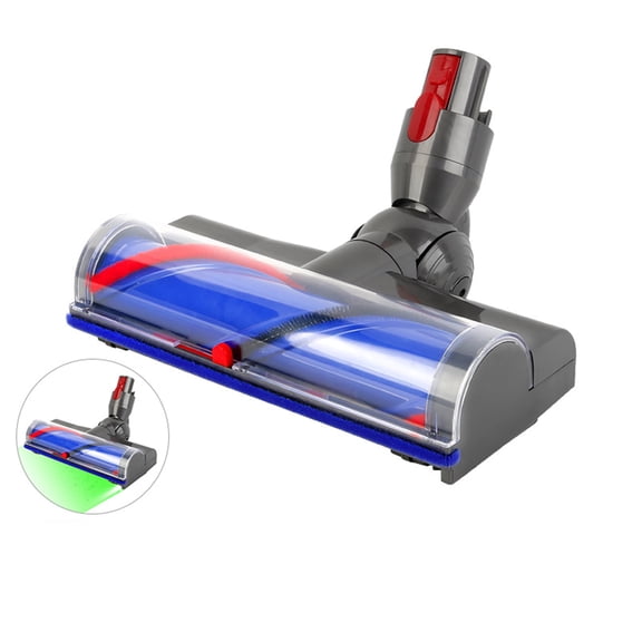 Replacement electric brush for Dy*son V7/V8/V10/V11, anti-tangle, direct drive, easy to install, fits hard floors & carpets