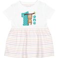 thumbnail image 3 of Inktastic Baby Sloth 1st Birthday Girls Baby Dress, 3 of 5