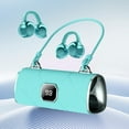 thumbnail image 4 of QHUDLV Bluetooth Headset,Open Ear Earbuds,Wireless Ear Clip Headphones with Display Screen,Bluetooth Noise Canceling Headset Sports Earphones for Sports Running Workout, 4 of 9