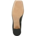 thumbnail image 5 of Franco Sarto Womens Natalia Square Toe Heel Pumps Black Leather 13M, 5 of 5