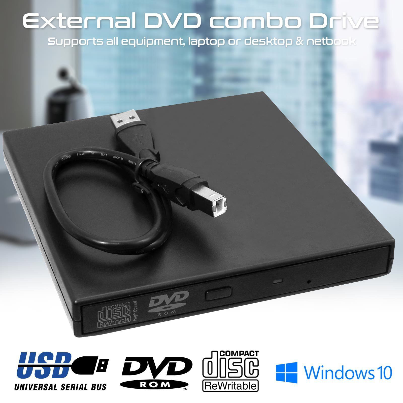 external dvd player for windows 10