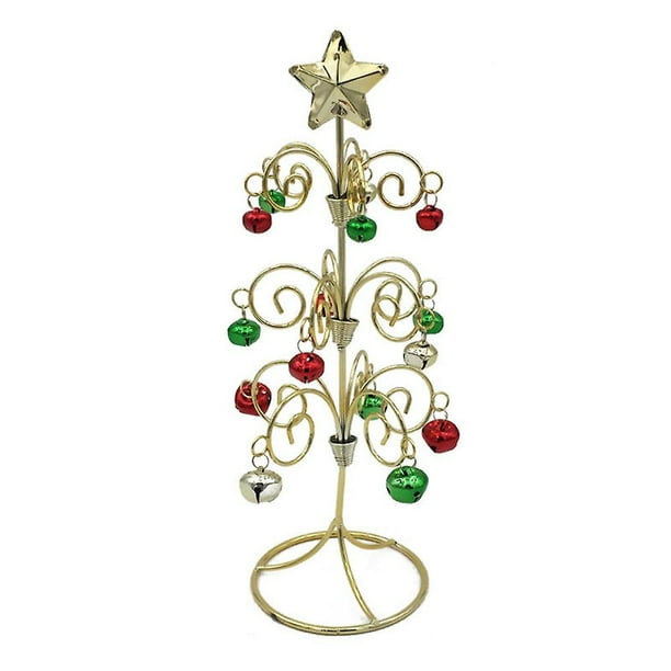 Adornos navideños Árbol de Navidad de metal Exquisito y elegante accesorio de decoración para el lugar