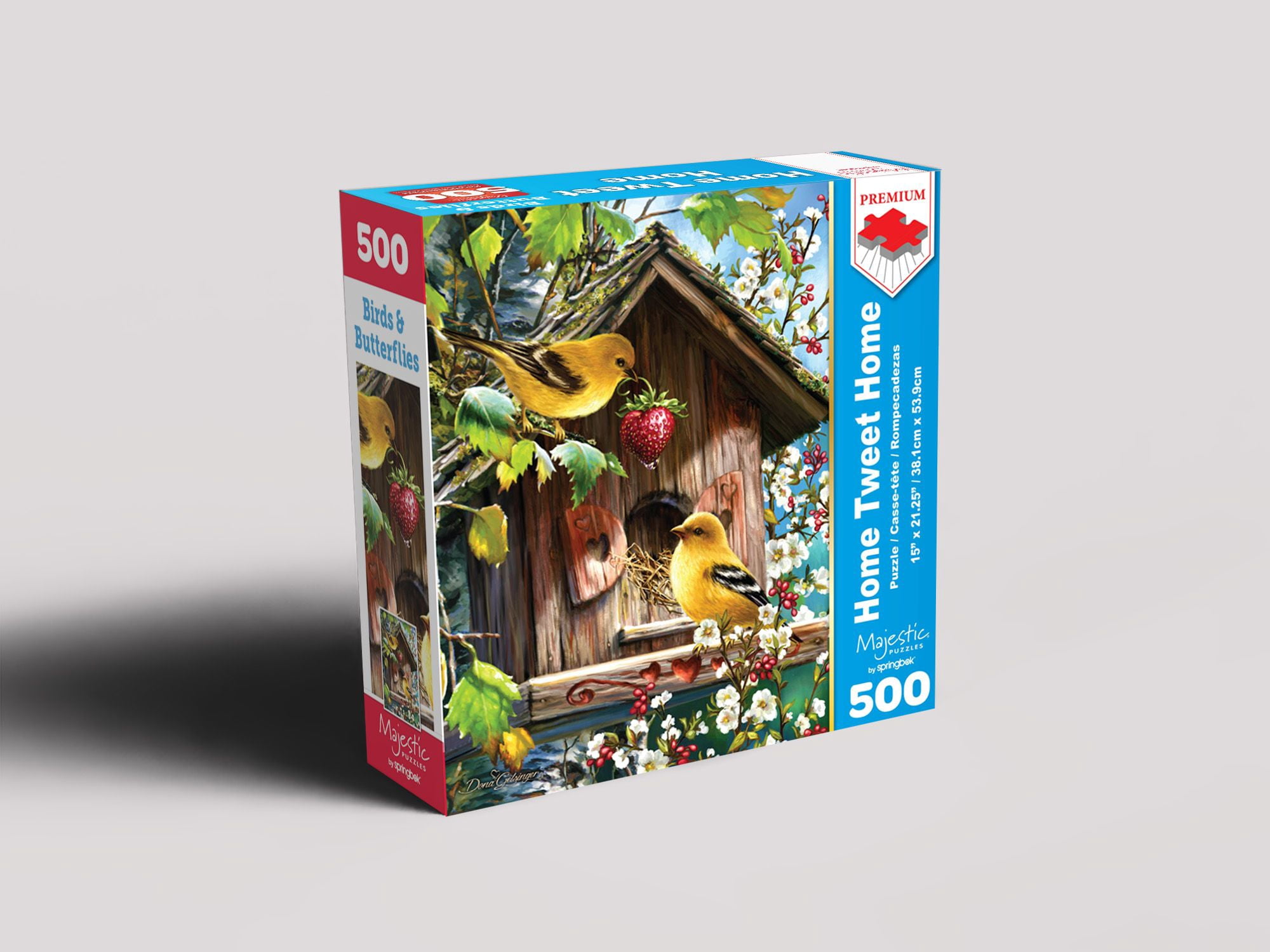 Springbok 500 Piece Home Tweet Home Jigsaw Puzzle for Adults – Made in USA