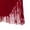 Burgundy, variant on Sholeno Kids Girls Tassels Latin Dance Suits Halter Neck Sleeveless Crop Top with Pants Tiered Fringe Dancewear Royal Blue 6