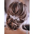 thumbnail image 1 of Accesorios para el cabello de boda para novia, tocados de hojas y flores de enredaderas de cristal para boda, 1 of 5