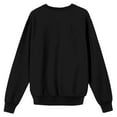 thumbnail image 3 of Ultraman White Line Art On Repeat Text Crew Neck Long Sleeve Youth Black Sweatshirt-Medium, 3 of 3