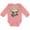 Mauve, variant on Inktastic He Is Risen Floral Print Cross with Beautiful Flowers Boys or Girls Long Sleeve Baby Bodysuit