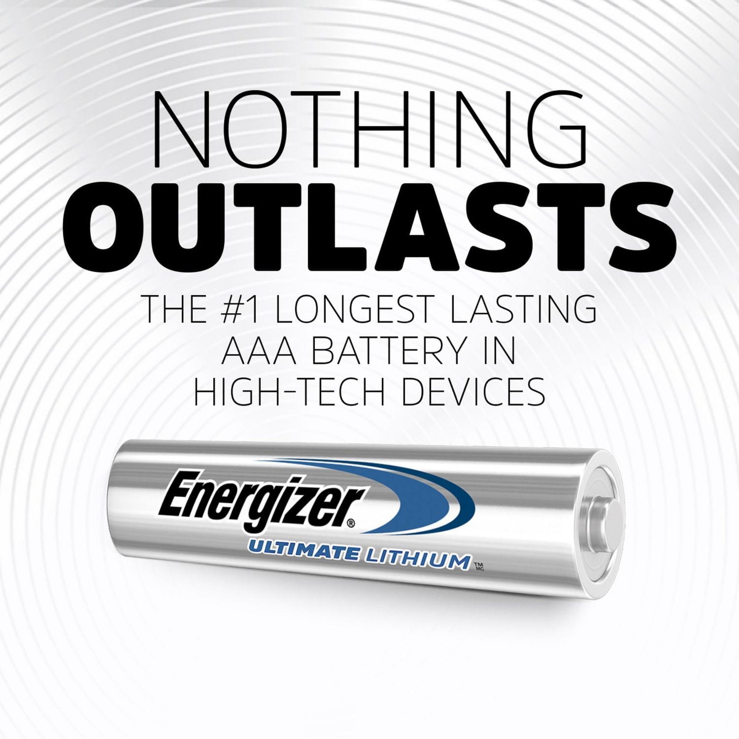 Energizer Ultimate Lithium AAA Batteries (2 Pack), Triple A Batteries, Pack of 2 batteries