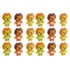 thumbnail image 1 of 18Pcs Adorable Lion Erasers 3D Animals Erasers Cartoon Lion Erasers Kids TPR Erasers, 1 of 3
