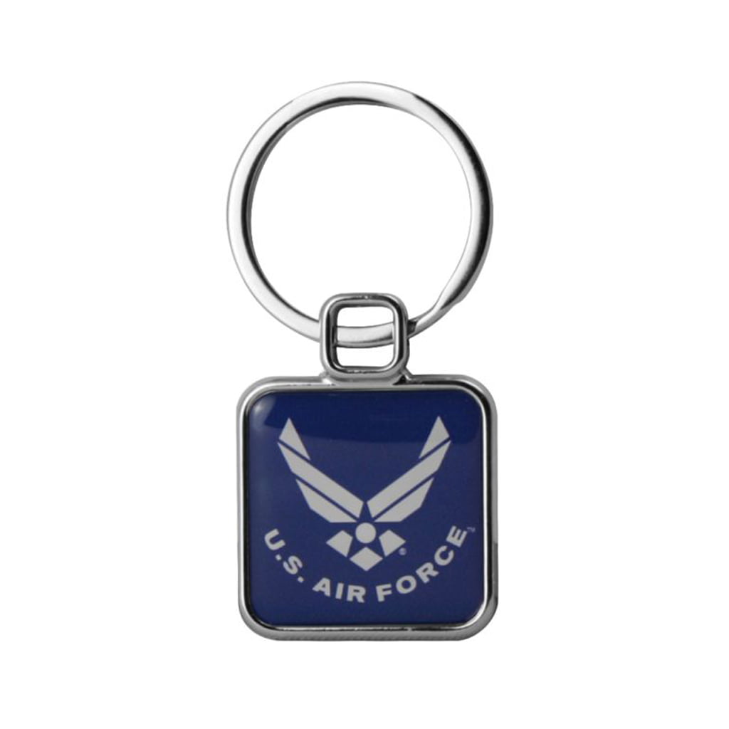 United States of America AIR Force Usaf Logo Metal Ring Key Chain Keychain 