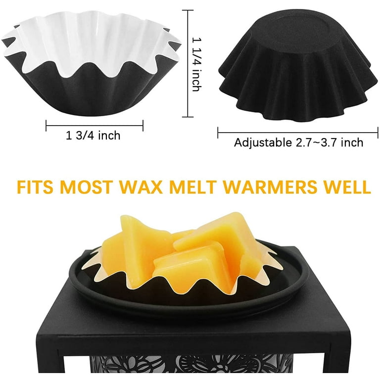 Skycarper 100pcs Reusable & Leakproof Wax Warmer Liners, Wax Tray for  Scented Wax, Electric Wax Warmers, Plug-in Warmers, Candle Warmer, Wax  Melter and Wax Burner, White 
