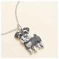 thumbnail image 2 of Collar para Mascotas VentDepot DogNeck18 5Pzas Schnauzer Negro Metal Cadena y Dije, 2 of 4