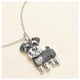 thumbnail image 2 of Collar de Cadenas DogNeck18 1Pza Schnauzer Negro Metal Cadena y Dije, 2 of 4