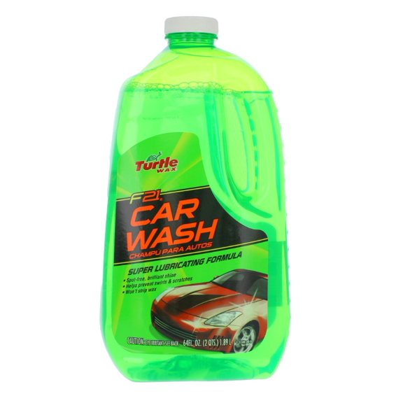 Shampoo Lavado Automotriz Formula super lubricante F21 Turtle Wax