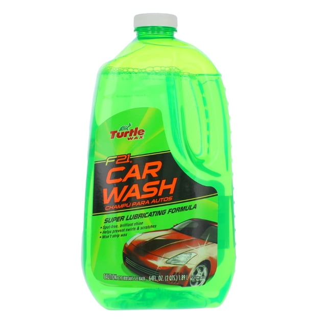 Shampoo Lavado Automotriz Formula super lubricante F21 Turtle Wax