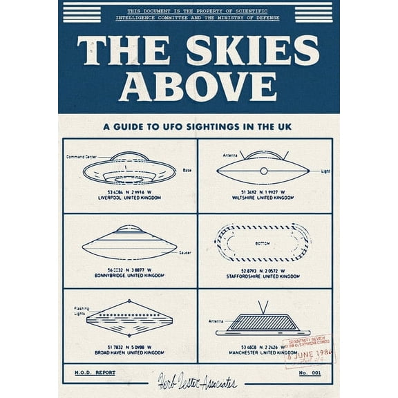 Herb Lester Associates Guides to the Une The Skies Above: A Guide to UFO Sightings in the UK, (Paperback)